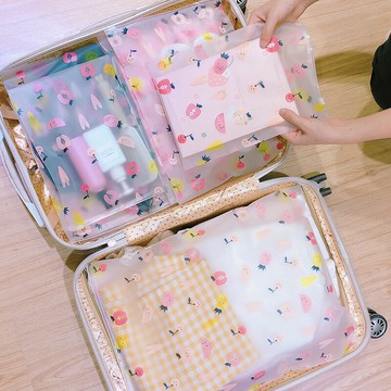 旅行收納袋旅游衣服整理袋防水密封袋衣物分裝行李箱收納包打包袋