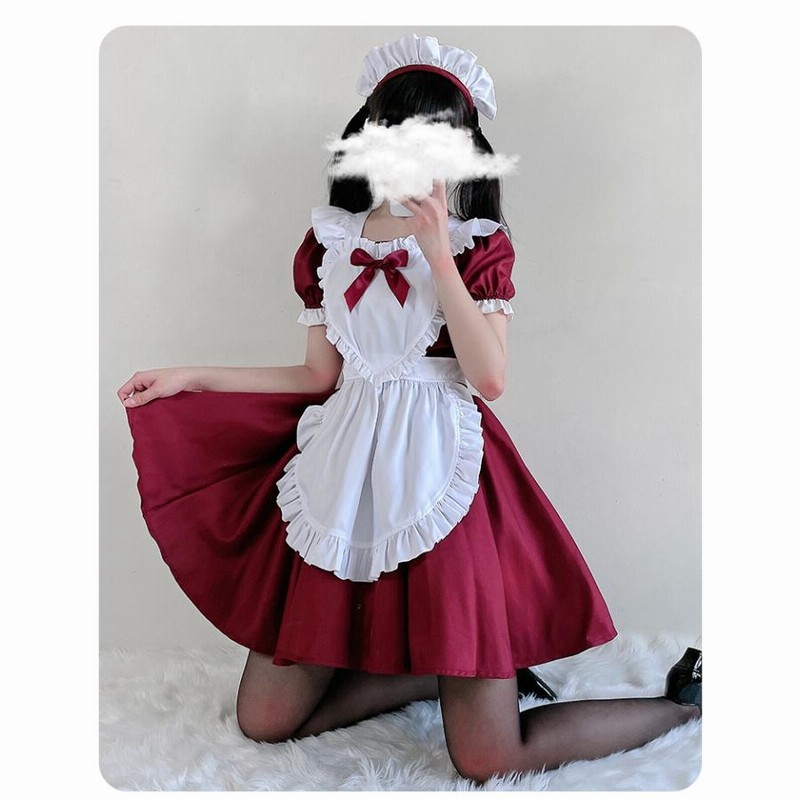 ハロウィン仮装メイド服 3点セット ロリータ ゴスロリ メイド ワンピース コスプレ衣装レディース コスチューム フルセット コス可愛いエプロン全店二点送料無料 通販 Lineポイント最大get Lineショッピング