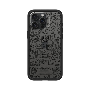 iPhone 15 Pro Max Mod NX 黑 - Keith Haring - Line Art