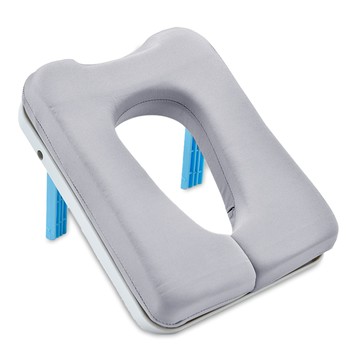 AHOYE 摺疊U型午睡枕/趴睡枕/趴趴枕 辦公室 275g  25 x 18 x 6cm  灰色