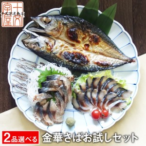 金華さば選べる二品お試しセット hsk 送料無料 至極の3種からお好み2点をチョイス 金華サバ 金華鯖 さば 〆鯖 しめさば 〆さば 生ハム 宮