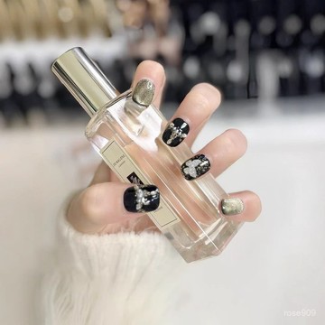 ➕最新設計款穿戴甲💅手工穿戴甲氣質貓眼蝴蝶碎鑽爆閃短甲高級感甜酷辣妹學生美甲貼片長款穿戴甲 INFX