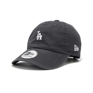 New Era 棒球帽 Classic Essential Mini LOGO MLB 黑 洛杉磯道奇 LAD 老帽 NE14363415