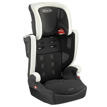 Graco 輔助汽座 2114507 AIR POP 2~12歲  白武士 黑色  1個