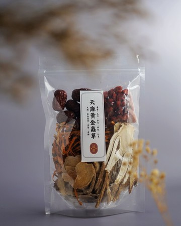 誠意中西藥局養身藥膳系列----天麻黃金蟲草 養生藥膳150g/包