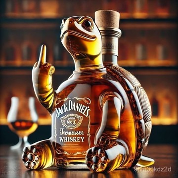 ⚡現貨速發⚡ 烏龜酒瓶 威士忌醒酒器 法鬥酒瓶 酒瓶 威士忌酒瓶 烏龜醒酒器 造型酒瓶 醒酒器 威士忌酒瓶擺件 酒瓶擺件