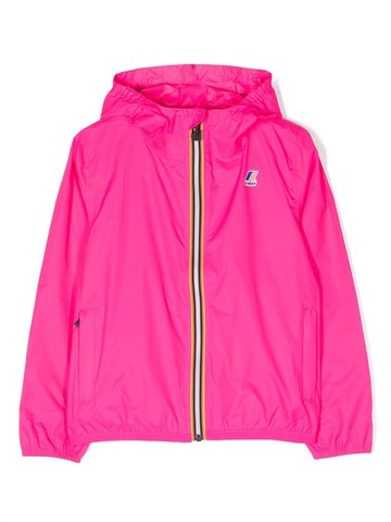 K Way Kids - P. Le Vrai 3.0 Claude waterproof hooded jacket - kids - Polyamide - 8 yrs - Pink
