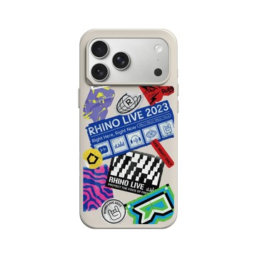iPhone 17 Pro Max SolidX 貝殼灰 - RHINO LIVE - 自由之聲，撕不掉