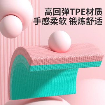 平衡軟墊瑜伽墊臥推墊健身家用女平板支撐核心訓練健腹輪跪墊