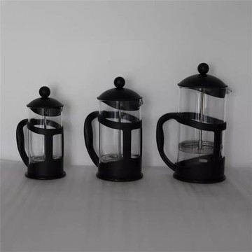 沖茶器美式慮壓器咖啡壺法壓壺法式濾壓壺耐熱玻璃沖茶器過濾杯壺