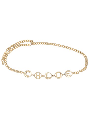 chloé "chloé script" belt