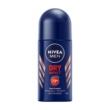 NIVEA 妮維雅 男士止汗爽身乳液 乾適活力  50ml  1瓶