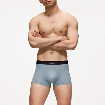 DADADO-機能系列-智能調節呼吸透氣褲 M-LL合身平口內褲(灰) GHC403GY