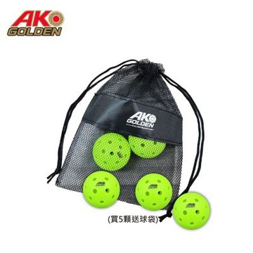 AK GOLDEN 原廠比賽等級匹克球5入-送球袋*1