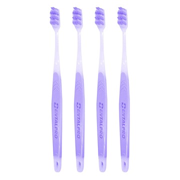 DENTALPRO 超極細毛牙刷 3列 軟毛 C321 顏色隨機  1入  4支