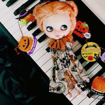 萬聖節快到了！ / Neo Blythe 、 Pullip 、 Licca dol 的娃娃衣服