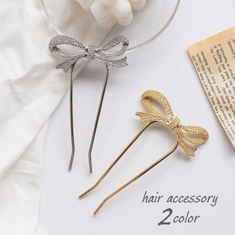 かんざし ヘアコーム レディース ヘアアクセサリー U字 リボン ヘアアレンジ かわいい おしゃれ きらきら 髪留め まとめ髪 夜会巻き 7vxha6ctx1 着物 浴衣 Www Elghoniemy Com