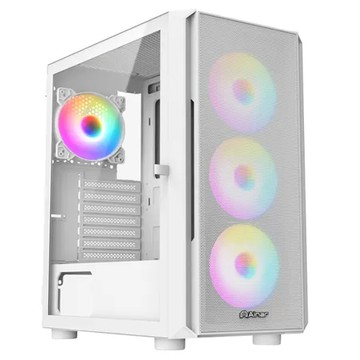 AINAR 艾納爾 R21W Crystal ATX 白色 電腦機殼 標配ARGB*4 水晶機殼 CASE