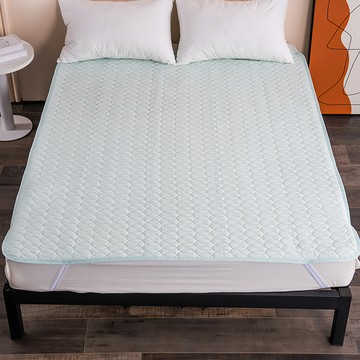 SANKi 三貴 涼感紗高密度立體3D透氣網床墊  雙人(186 x 150cm)  綠色