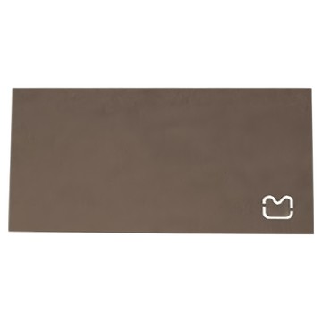 矽藻土軟地墊 貓頭  70 x 45cm  棕色