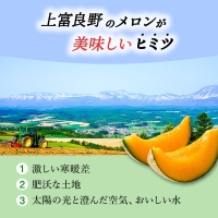 かみふらの産「ふらのメロン」2kg以上（大玉・秀品）2玉