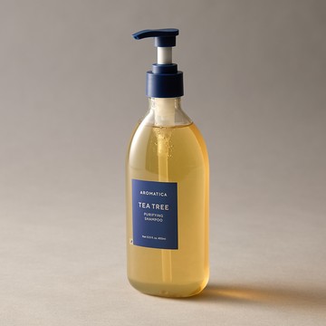 AROMATICA Tea Tree Purifying Shampoo 400ml (NEW Pump)