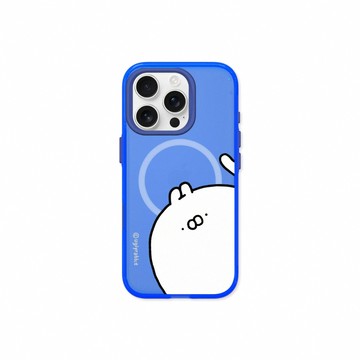 RHINOSHIELD iPhone 13 JellyTint(MagSafe兼容)透明防摔手機殼-醜白兔系列-大臉經典款