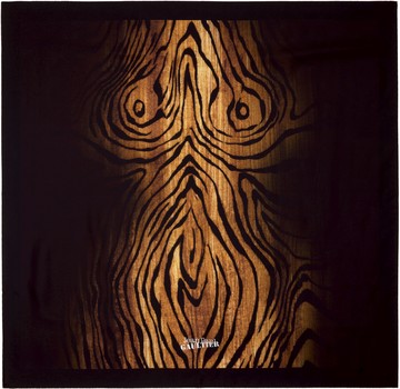 Jean Paul Gaultier 棕色 & 黑色 The Wood 方巾