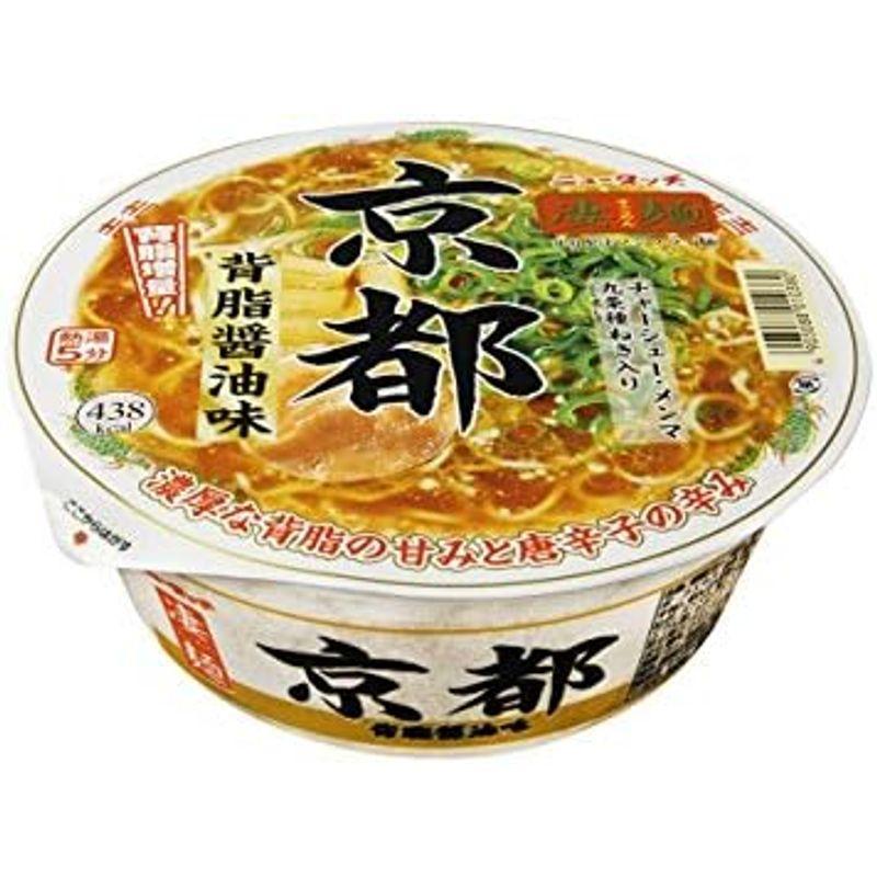 ニュータッチ 凄麺 京都背脂醤油味 124g