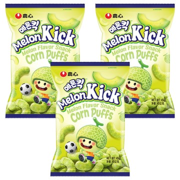 NONGSHIM 農心 哈密瓜玉米脆條  45g  3個