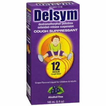 Childrens Cold and Cough Relief Delsym 30 mg / 5 mL Strength Liquid 5 oz. 1 Each by Delsym