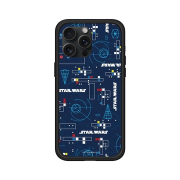 iPhone 15 Pro Max Mod NX 黑 - 迪士尼-星際大戰 Star Wars - 經典幾何Pattern
