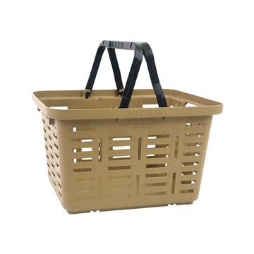 【全館滿額折】 Post General 砂棕 多功能露營手提方型收納籃 H5866【新竹皇家PG-98194-0031】