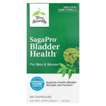 Terry Naturally, SagaPro®，膀胱健康，男性和女性，60 粒膠囊（每粒膠囊 100 毫克）