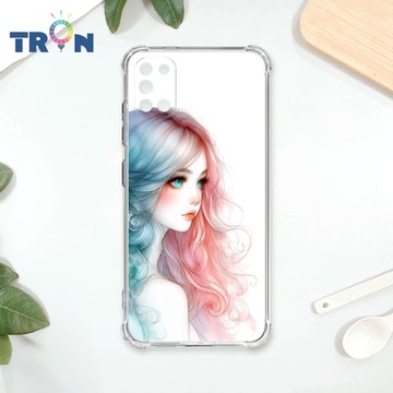 TRON 三星 A31 不愛笑的女孩 四角防摔 軟殼 手機殼