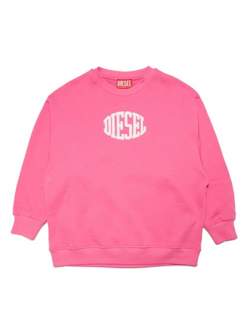 Diesel Kids - Siwi cotton sweatshirt - kids - Cotton - 16 yrs - Pink