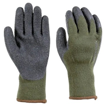 CAPTAIN STAG 鹿牌 戶外工作手套 橄欖綠 L 手掌部分防滑加工處理  1個