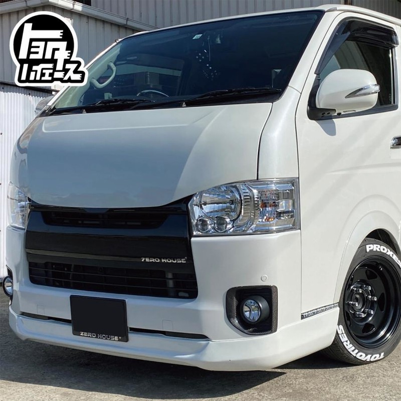 ハイエース 200系 標準ボディ バッドフェイス 新品未使用 塗装済 207 