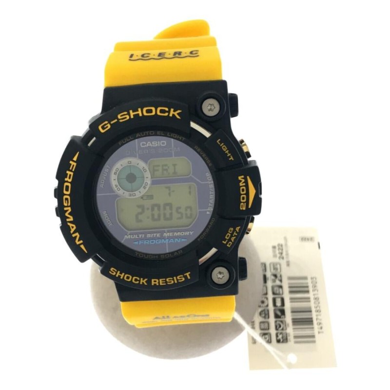 G-SHOCK ジーショック 【men3286D】 CASIO カシオ GW-204K-9JR 2004年イルカ・クジラ フロッグマン 腕時計  タフソーラー ダイバー 美品 GB | LINEショッピング