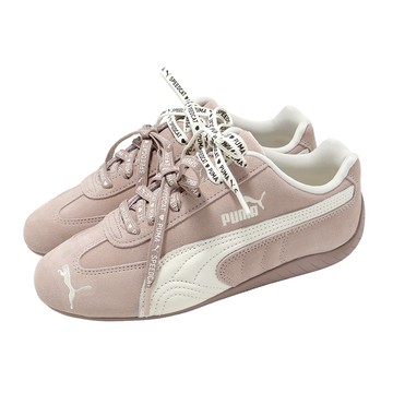 [ACS] Puma 休閒鞋 Speedcat Duo Lace 男鞋 女鞋 粉紅 白 麂皮 賽車鞋 408130-01