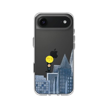 iPhone Air Clear Case（相機按鈕） 透明 - 幾米 Jimmy Liao - 月亮忘記了-城市
