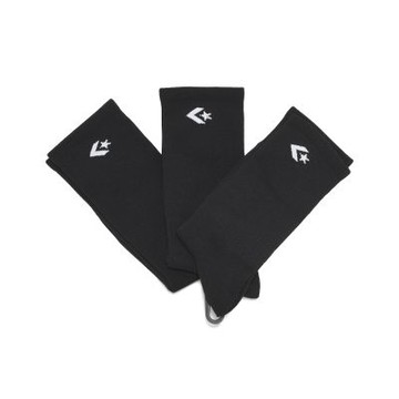 Converse 休閒襪 Half Cushion Crew Lycra 長襪 黑 襪子 UC0571023