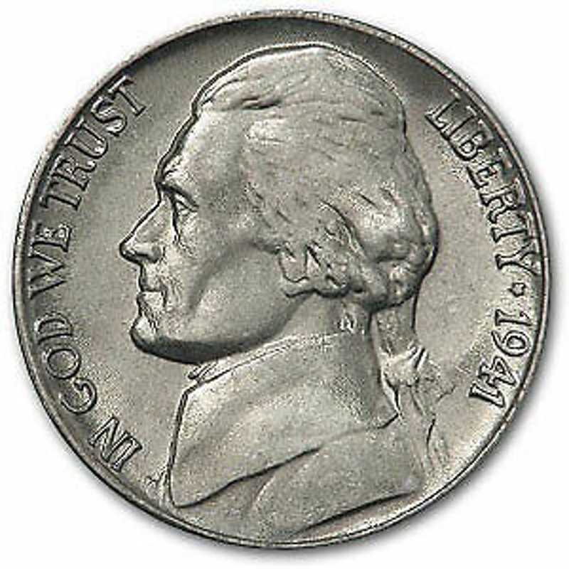 アンティークコイン 1941 Jefferson Nickel BU - SKU#26617 | LINE