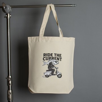 Ride the Current / 騎士魚文青帆布袋 / Fish Street 系列