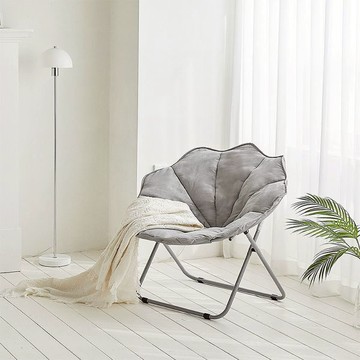 韓國 roomnhome 月亮折疊椅（免組裝） - 米色