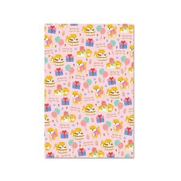 珠友Chuyu 2K包裝紙/萌心柴禮/GB-02309-01/530x775mm