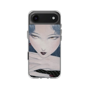 iPhone Air Clear Case（相機按鈕） 透明 - Janice Sung - 藍寶石