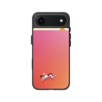 iPhone Air Clear (相機按鈕) 酷墨灰 - Ocean Collection: Let's Sea 海洋系列：一路向海 - 自游自在