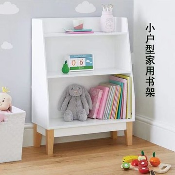 外貿跨境兒童書架簡易落地實木飄窗玩具柜收納柜置物架家用繪本架