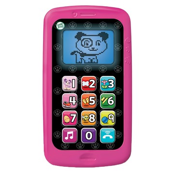 Leap Frog 數數聰明小手機 互動學習 角色扮演  粉色  1個